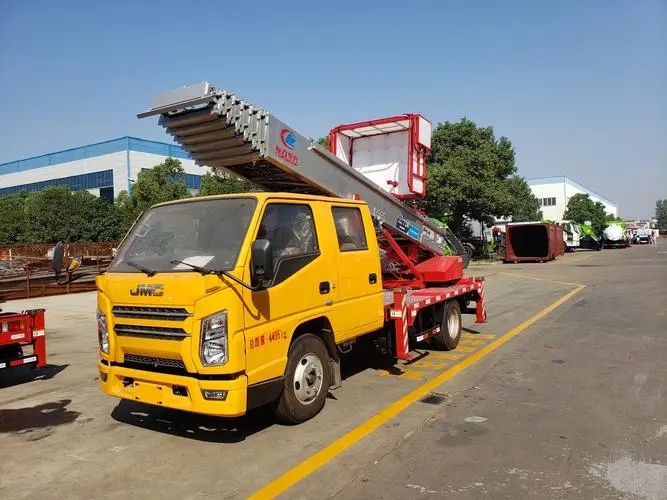 禹州附近云梯车出租 砂石搬运